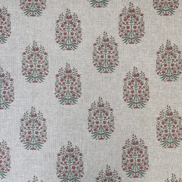 Kamala - Strawberry and Soft Green - Image 2