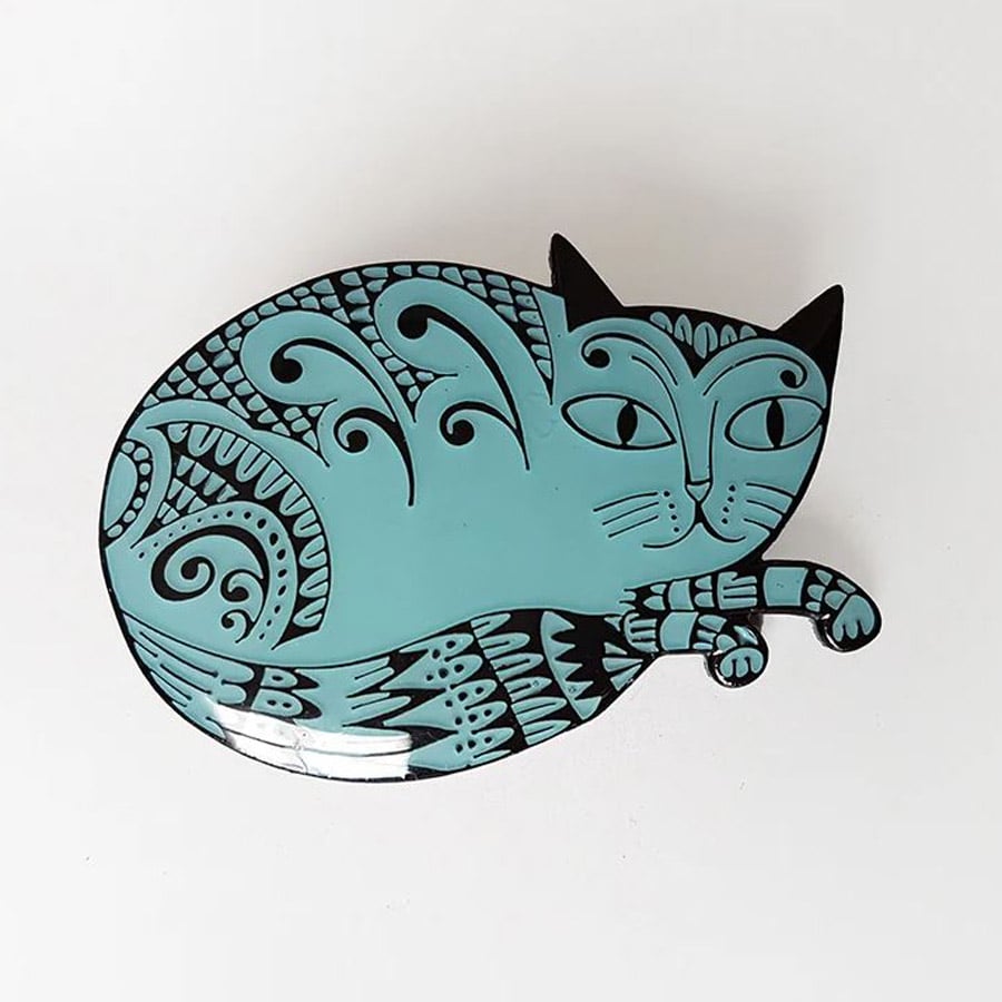 Enamel Badge - Kitty