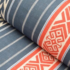Folk Inspired linen fabric