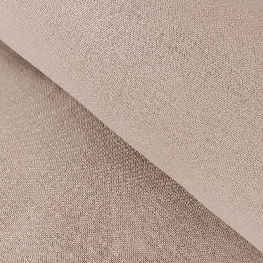 blush pink heavy weight linen