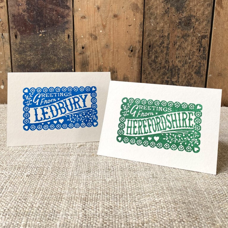 Ledbury Herefordshire - Greetings Card Set - Image 5