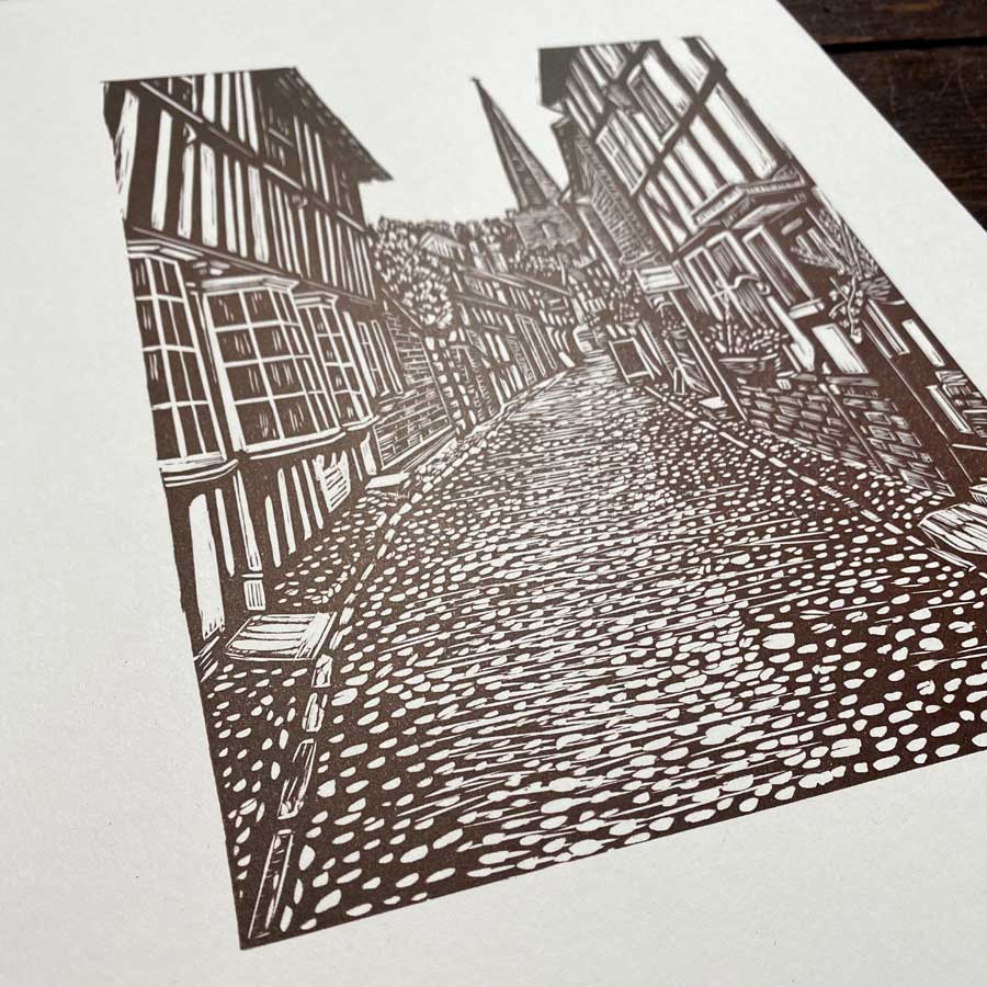 Church Lane, Ledbury by Susie Hetherington