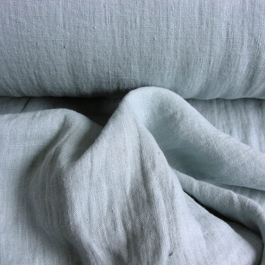 Washed Linen Light Blue