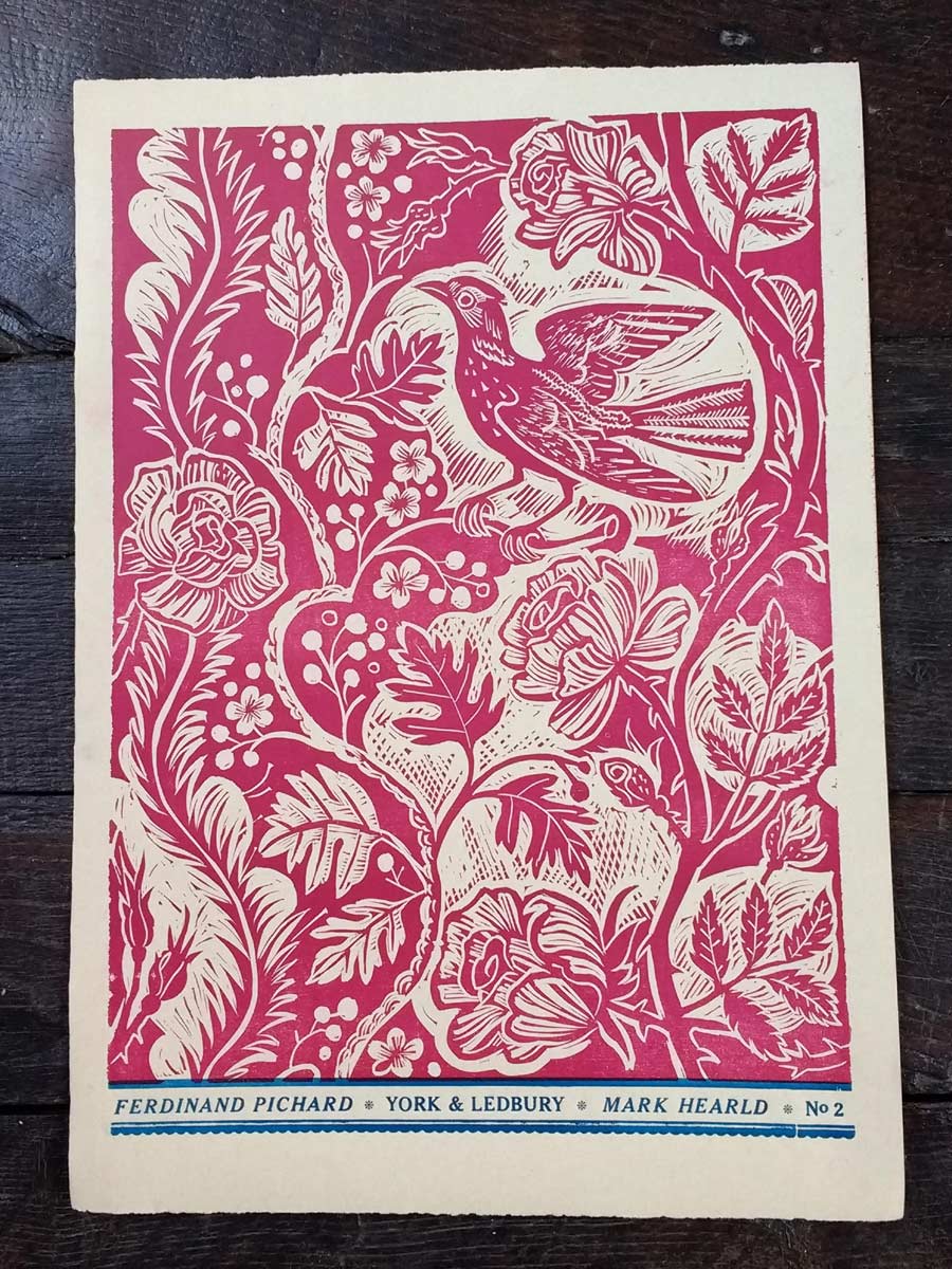 Mark Hearld Papier Dominote Print- Ferdinand Pichard - Image 2