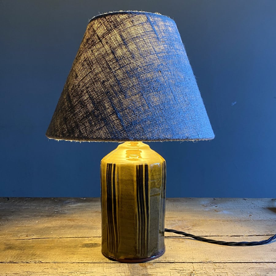 Matt Grimmitt Earthenware Lamp MGL1B