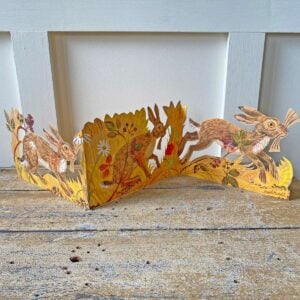 Mark Hearld Fold out Card - Hares - Image 1