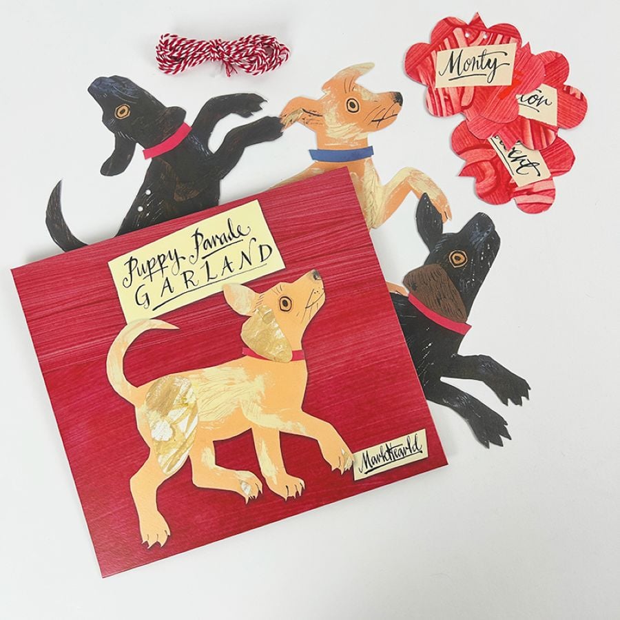 Mark Hearld Puppy Parade Garland