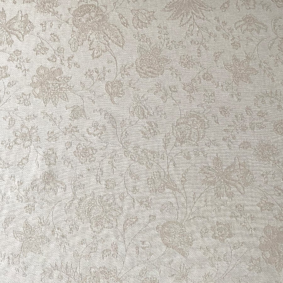 Extra Wide Oilcloth - Medlar Jacquard Natural