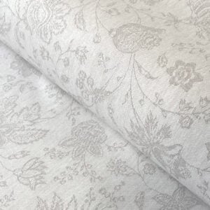 Extra Wide Oilcloth - Medlar Jacquard White