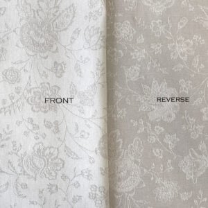 Extra Wide Oilcloth - Medlar Jacquard White - Image 4