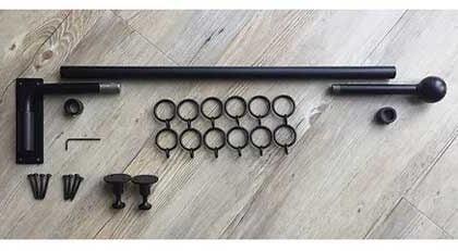 Metal Portiere Rod Set - Image 3
