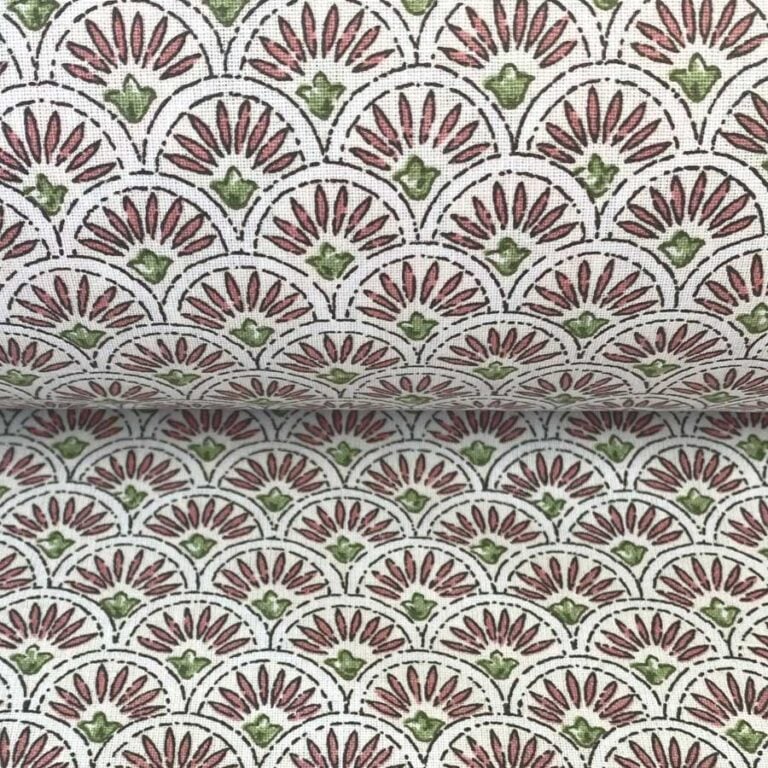 Oilcloth Scallop - Pink - Image 3