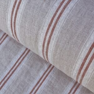 Linen Striped Fabric