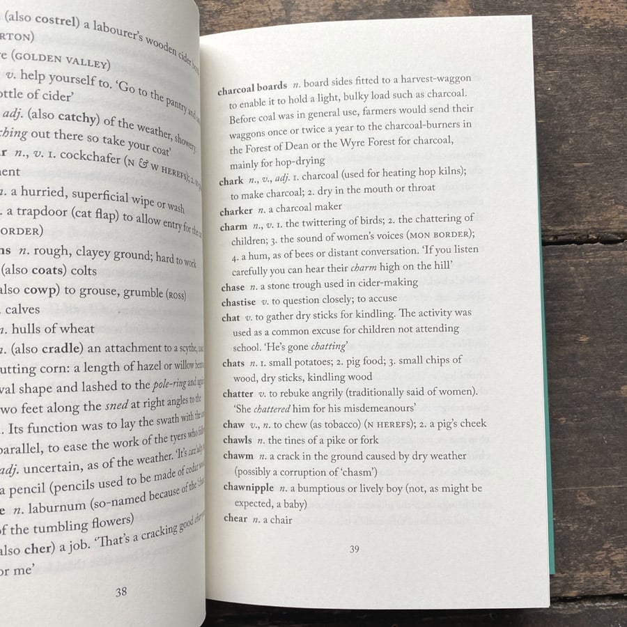 The Old Words of Herefordshire Edited by Richard Wheeler