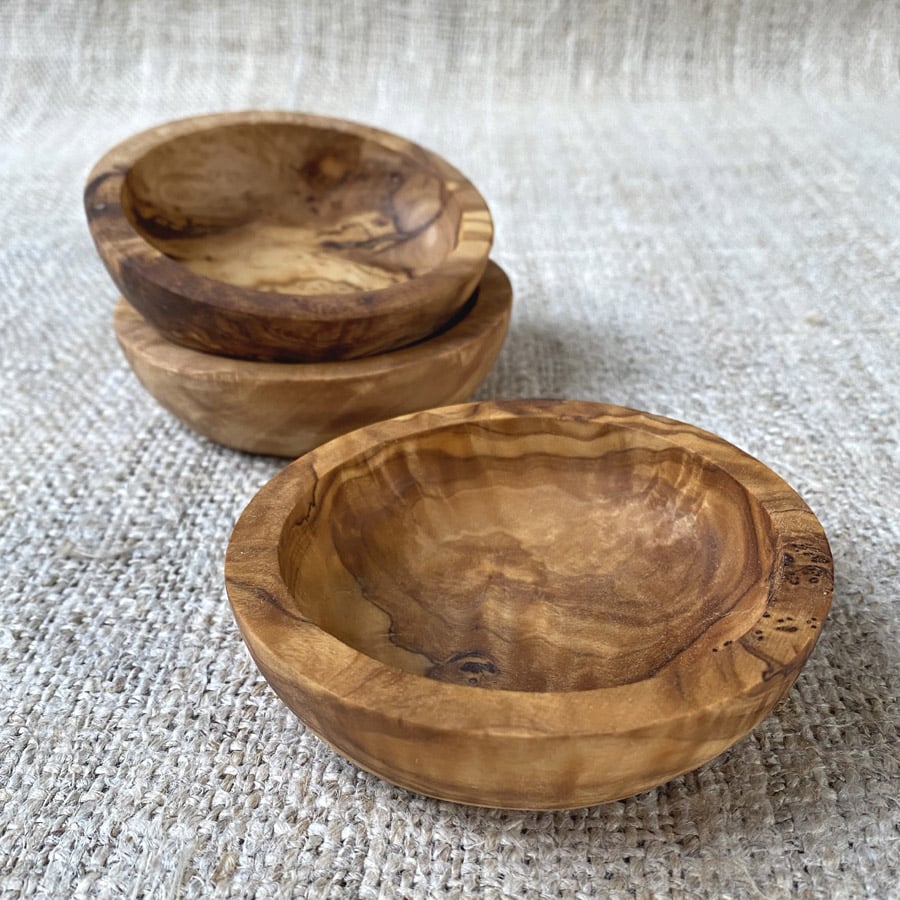 Olive Wood Dipping Bowl