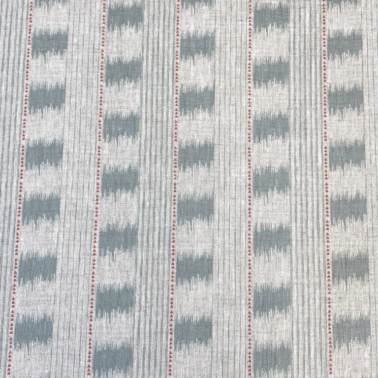 Otto Linen Stripe - Duckegg - Image 2