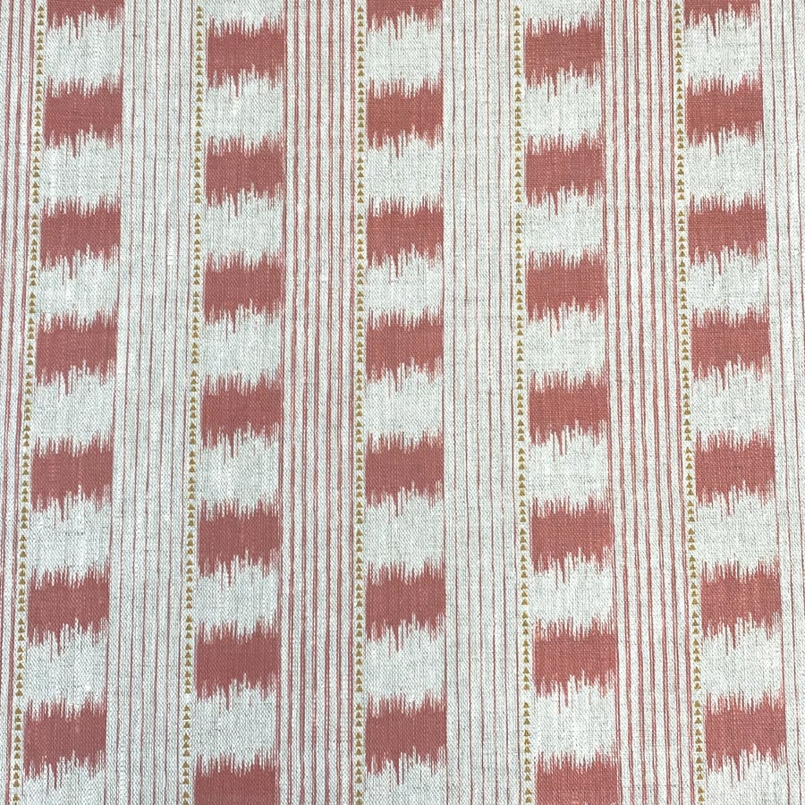 Otto Linen Stripe - Strawberry