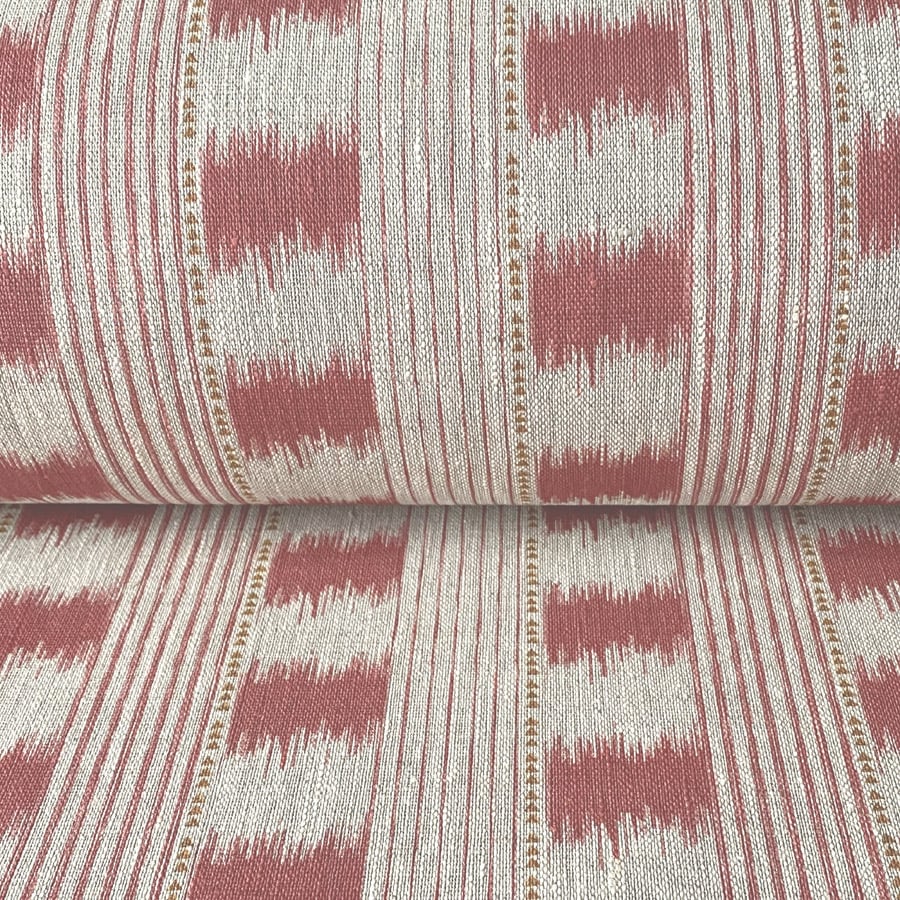 Otto Linen Stripe - Strawberry