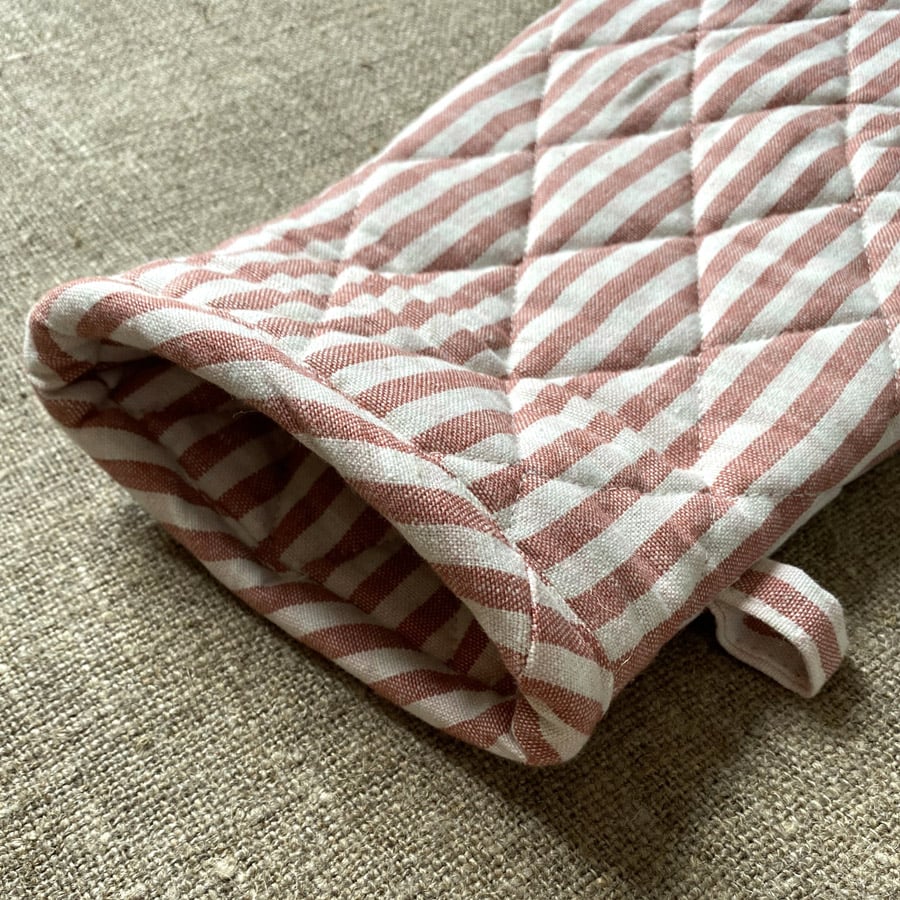 Gingham Oven Glove