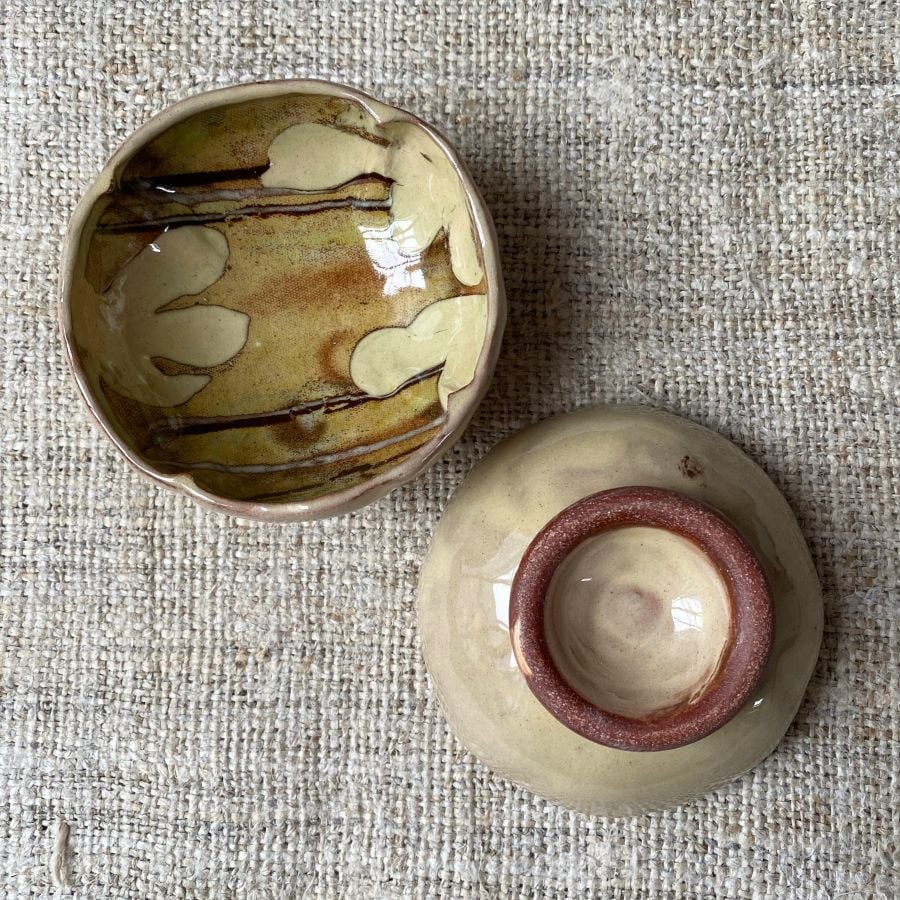 Patia Davis Nibbles Bowl - Cream PANB