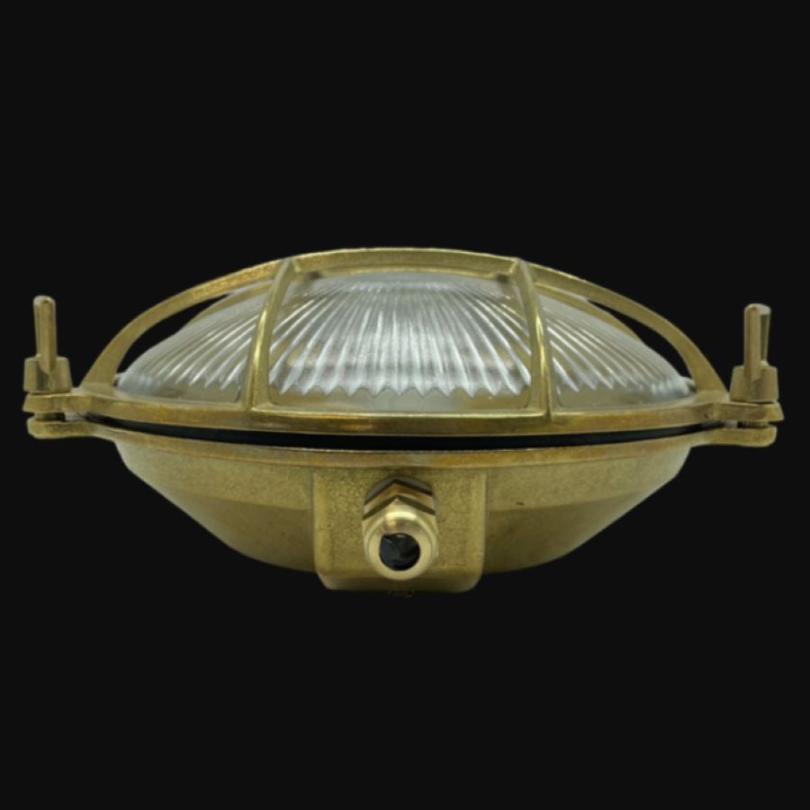 Large Brass Porthole Bulkhead