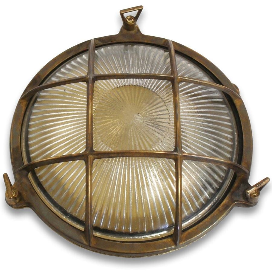 Large Brass Porthole Bulkhead