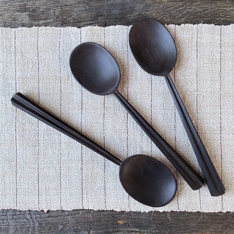 Serving Spoon - African Blackwood