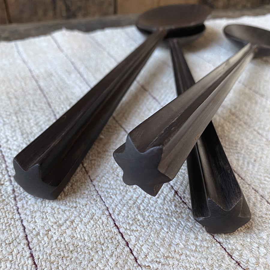 Serving Spoon - African Blackwood