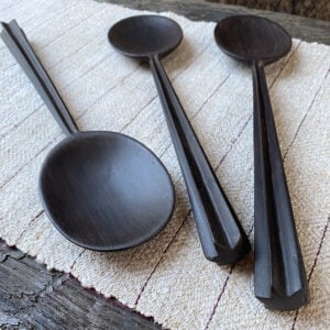 Serving Spoon - African Blackwood - Image 3