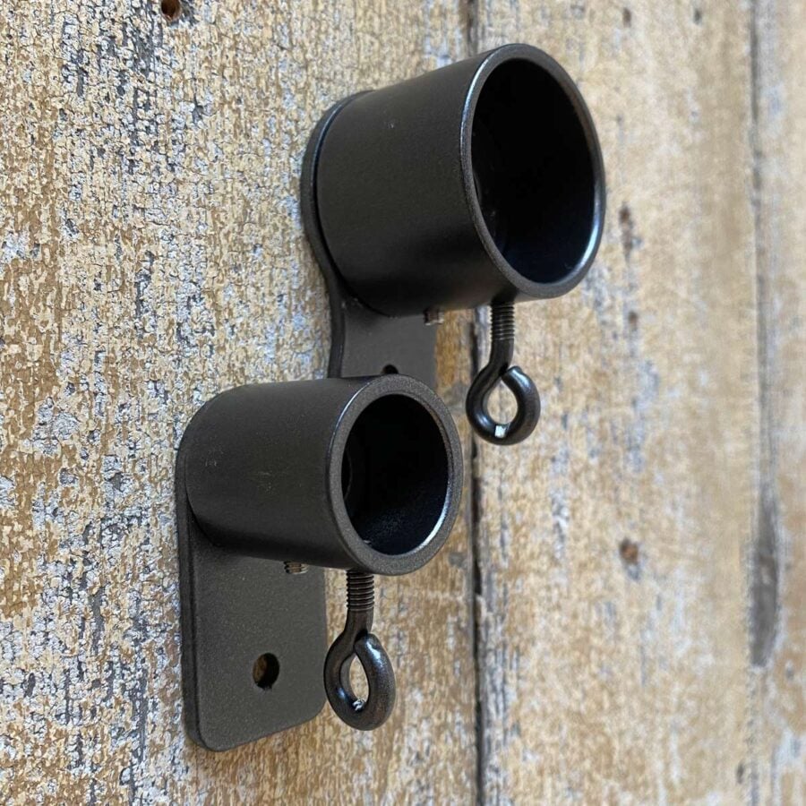 Recess Bracket Graphite Grey 19mm or 32mm