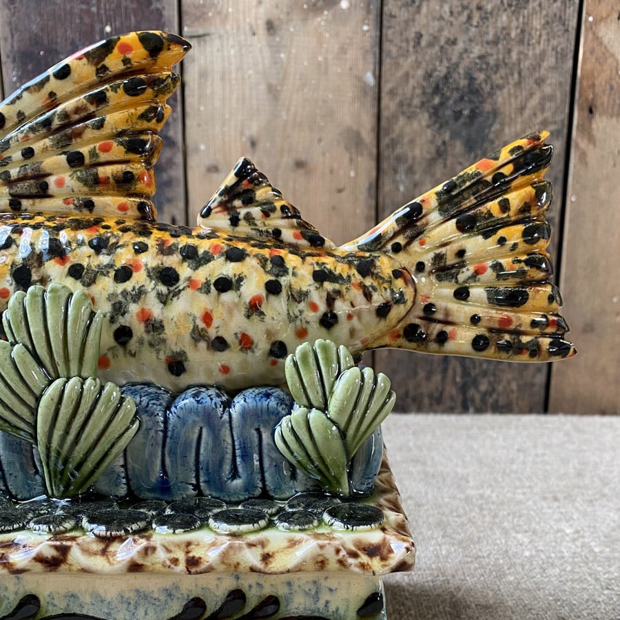 Paul Young - Slipware Fish SORPY9