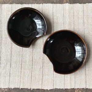 Stuart Houghton Spoon Rest - Tenmoku - Image 3