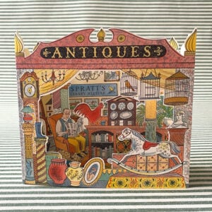 Emily Sutton 3D Card - Antiques - Image 1