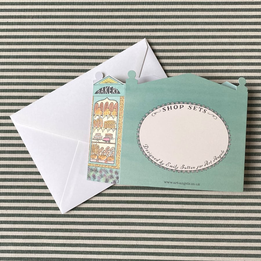 Emily Sutton 3D Card - Bakery
