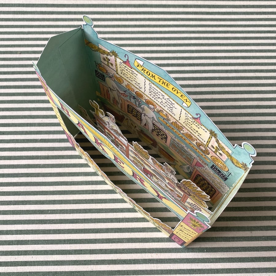Emily Sutton 3D Card - Bakery
