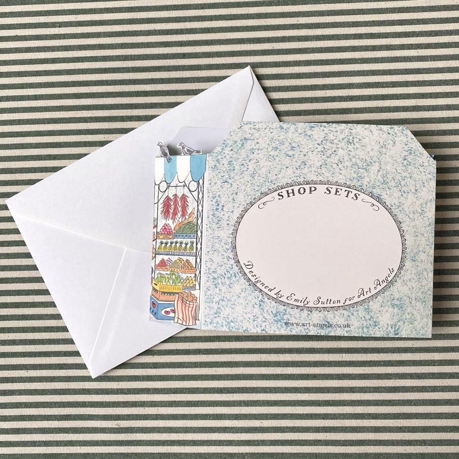 Emily Sutton 3D Card - Fruit & Vegetables