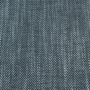 Upholstery Fabric Spey Herringbone - Indigo - Image 2