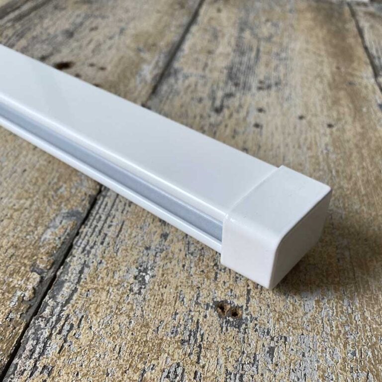 Bendable Square Metal Bay Window Curtain Track - White - Image 2
