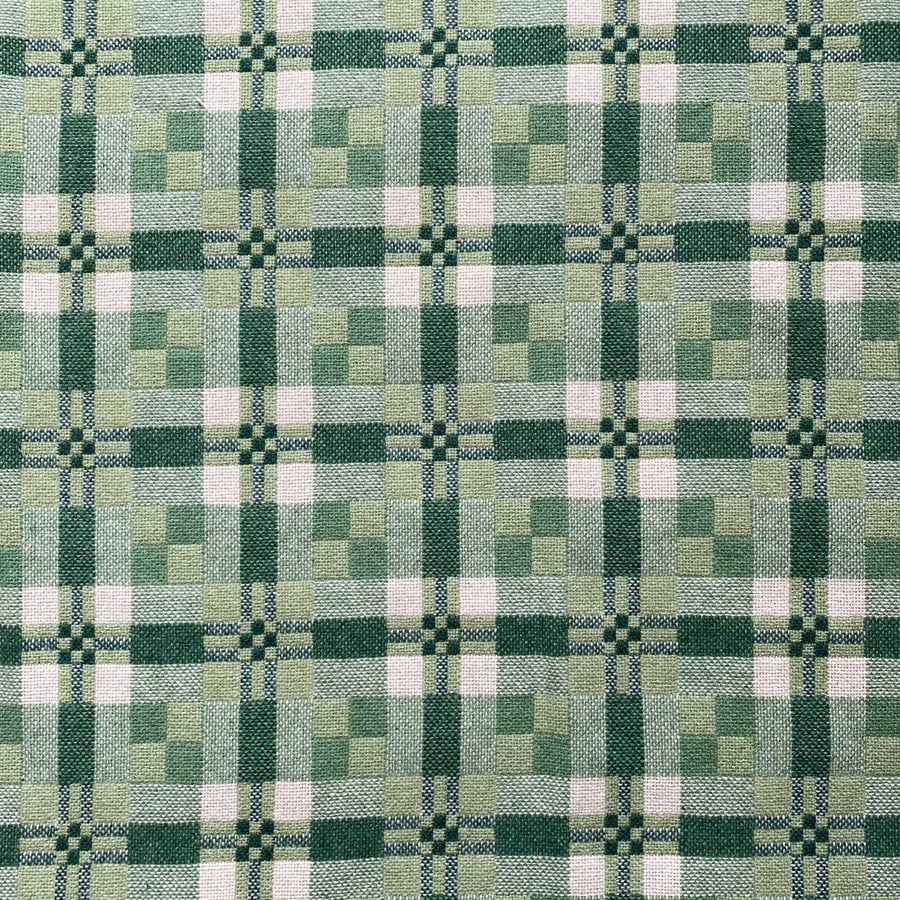St David's Cross Welsh Throw - Deilin Green