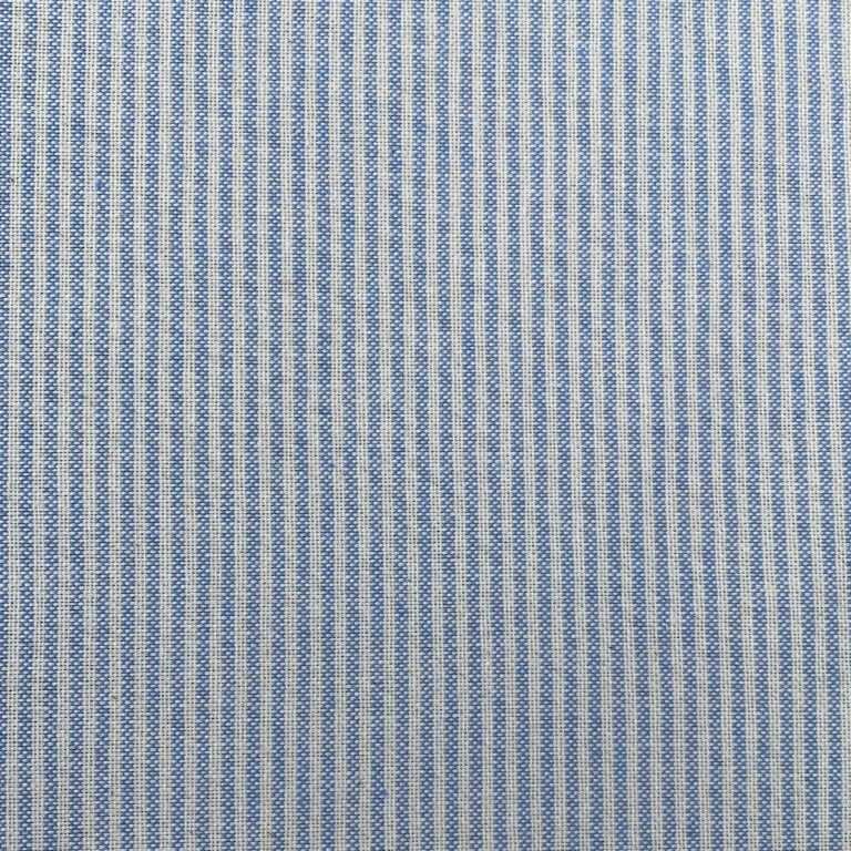 Extra Wide Strand Narrow Stripe - Sky Blue - Image 2