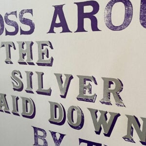 Jackdaw, Letterpress Poster - Image 3