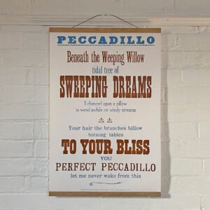 Peccadillo, Letterpress Poster
