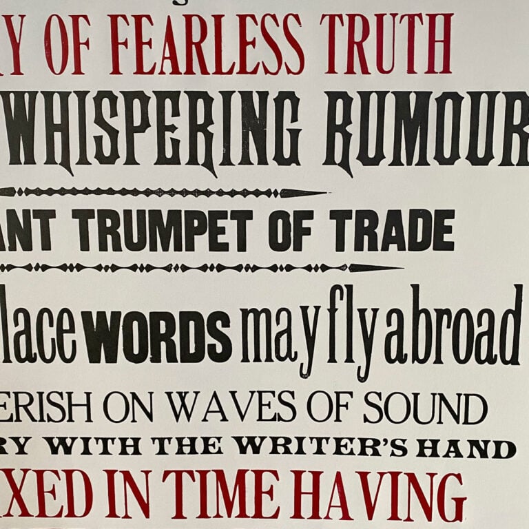 Printing Office, Letterpress Poster - Image 2
