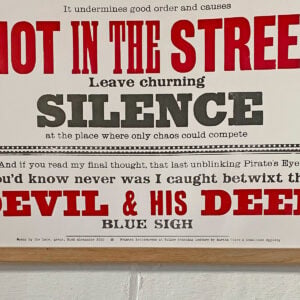 Head, Letterpress Poster - Image 4
