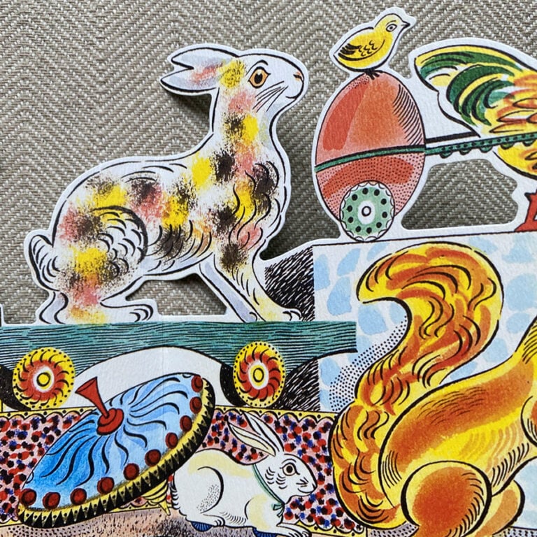 Emily Sutton Concertina Card - Polar Bear - Image 2
