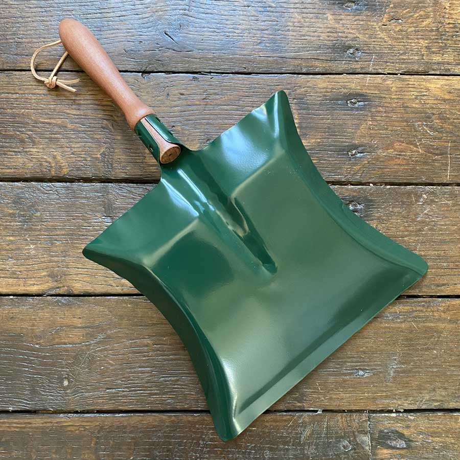 Metal Dustpan - Green