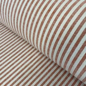 red striped fabric suitable for upholstery