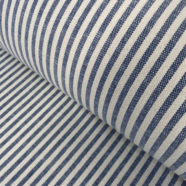 Striped Fabric Navy