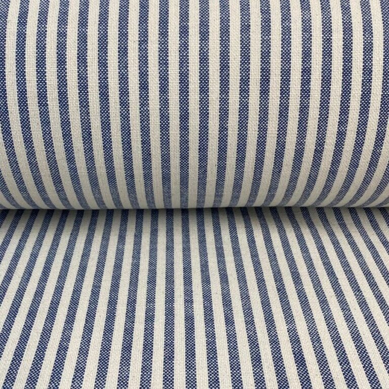 Striped Fabric Navy