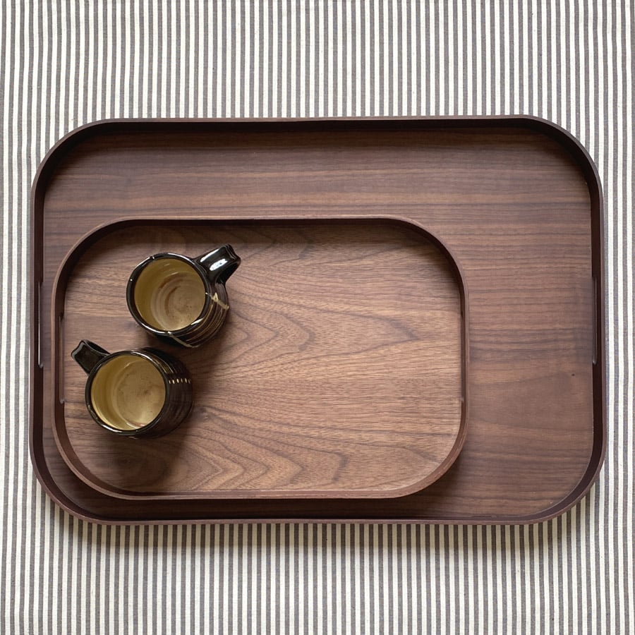 Rectangular Walnut Tray
